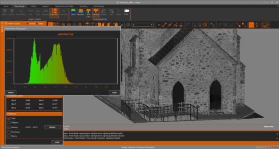 Publication of point clouds on web