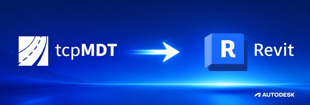 Integración tcpMDT-Revit: cómo llevar un modelo digital con coordenadas reales