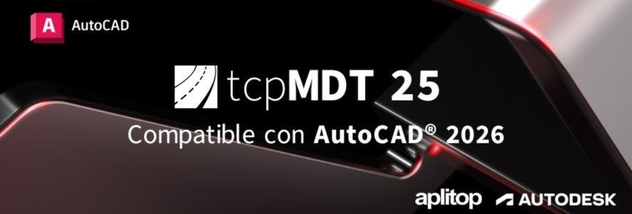 tcpMDT 25 para AutoCAD® 2026