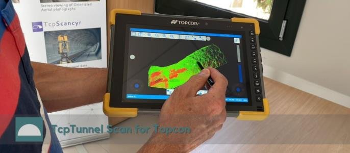 TcpTunnel Scan on Topcon FT-100