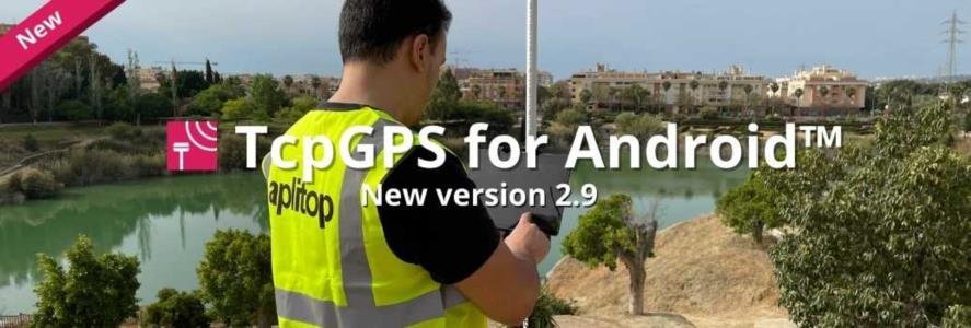 New update 2.9 of TcpGPS for Android