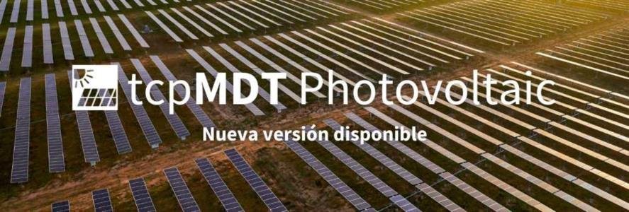 tcpMDT PV: Nuevas opciones de cálculo de seguidores