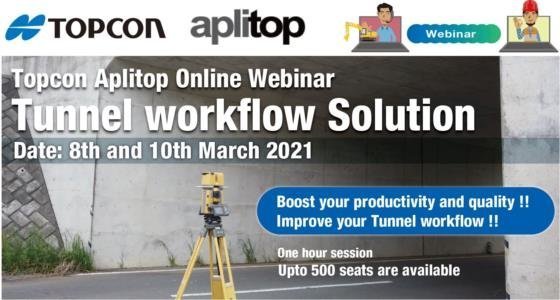 Tunnel Workflow with Robotic Total Station