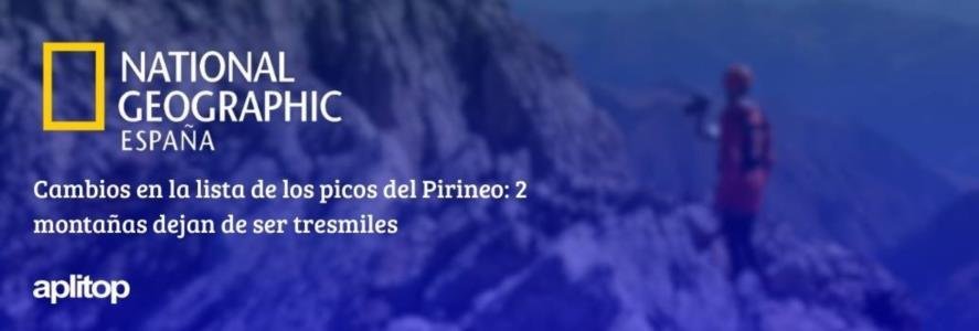 The Pyrenean 3000ers: Un caso de Éxito de tcp PointCloud Editor de Aplitop de la Mano de Sostremetries
