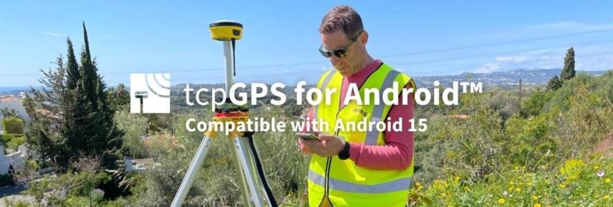 tcpGPS for Android: Compatible with Android 15