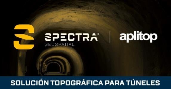 Aplitop y Spectra Geospatial Colaboran en una Solución Topográfica para Túneles